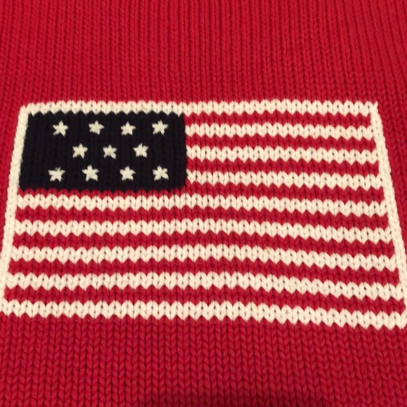America flag sweater tank. 🩷 3 - Picture 3 of 5